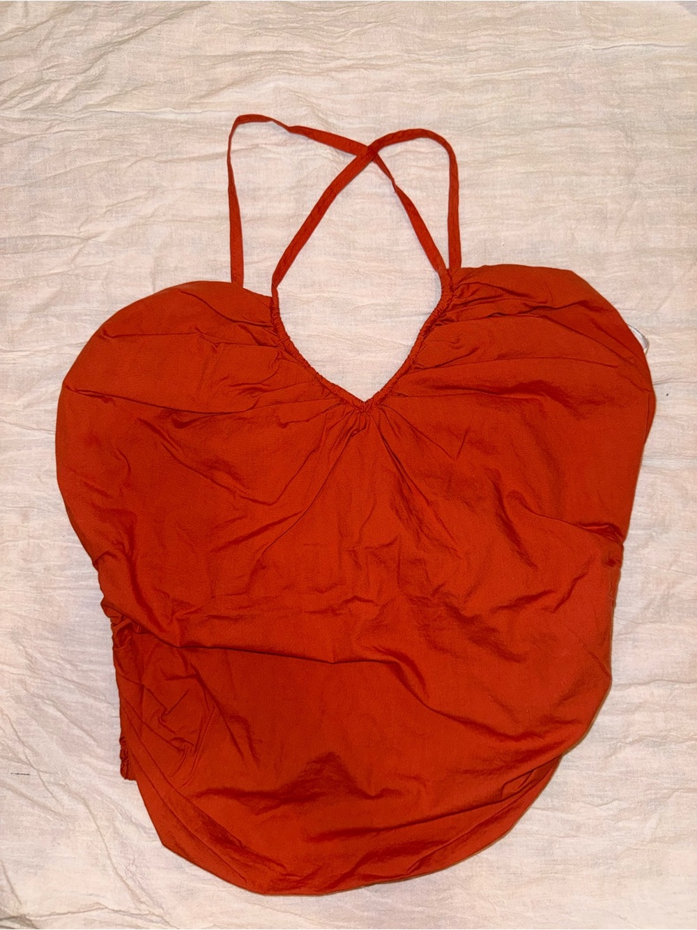 YFB Rust Strappy Tank Top